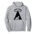 Bearded Collie Mom Dad Dog Funny Alien Ufo Hoodie - Streetwear Style Unisex - T-Shirt, Sweatshirt, Hoodie
