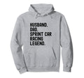 Husband Dad Sprint Car Racing Legend Hoodie - Custom Art Print Men Women - T-Shirt, Sweatshirt, Hoodie