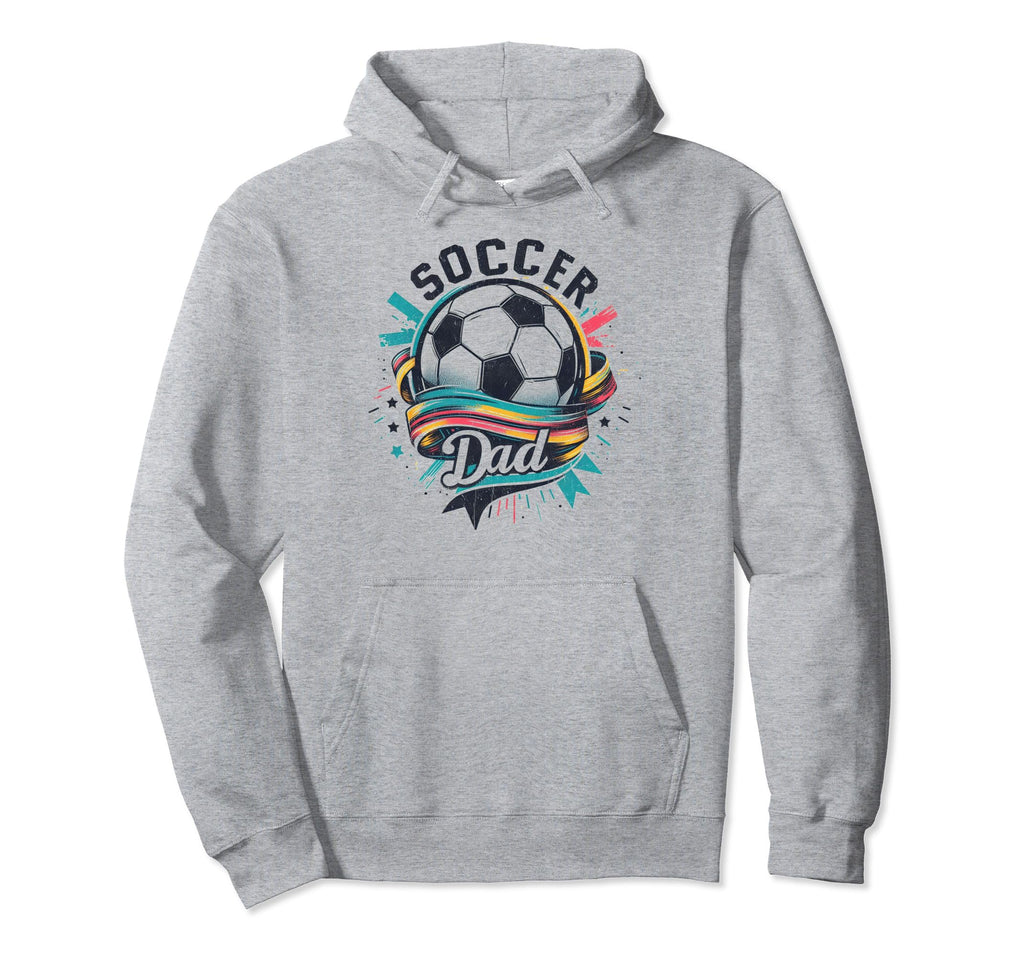 Soccer Dad Family Matching Dad Fathers Day Hoodie - Unique Graphic Unisex - T-Shirt, Sweatshirt, Hoodie