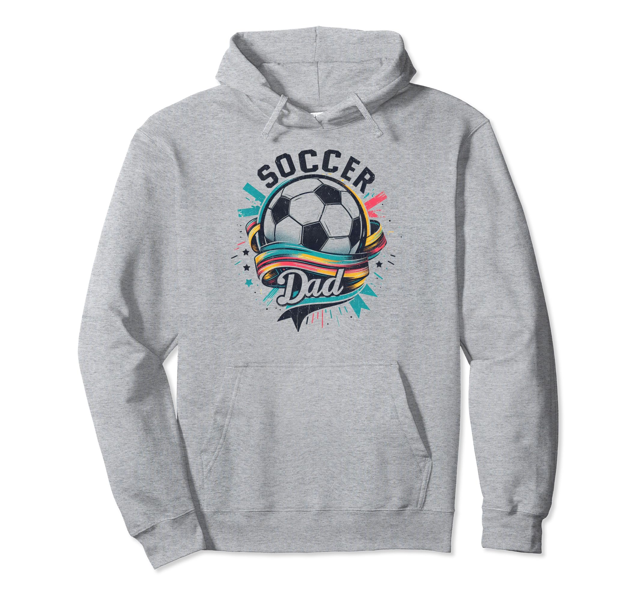 Soccer Dad Family Matching Dad Fathers Day Hoodie - Unique Graphic Unisex - T-Shirt, Sweatshirt, Hoodie