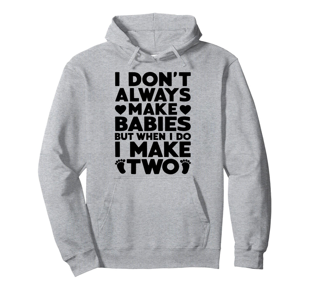 Twin Daddy Funny Twin Dad Hoodie - Casual Everyday Wear Unisex - T-Shirt, Sweatshirt, Hoodie