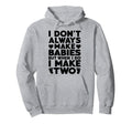 Twin Daddy Funny Twin Dad Hoodie - Casual Everyday Wear Unisex - T-Shirt, Sweatshirt, Hoodie