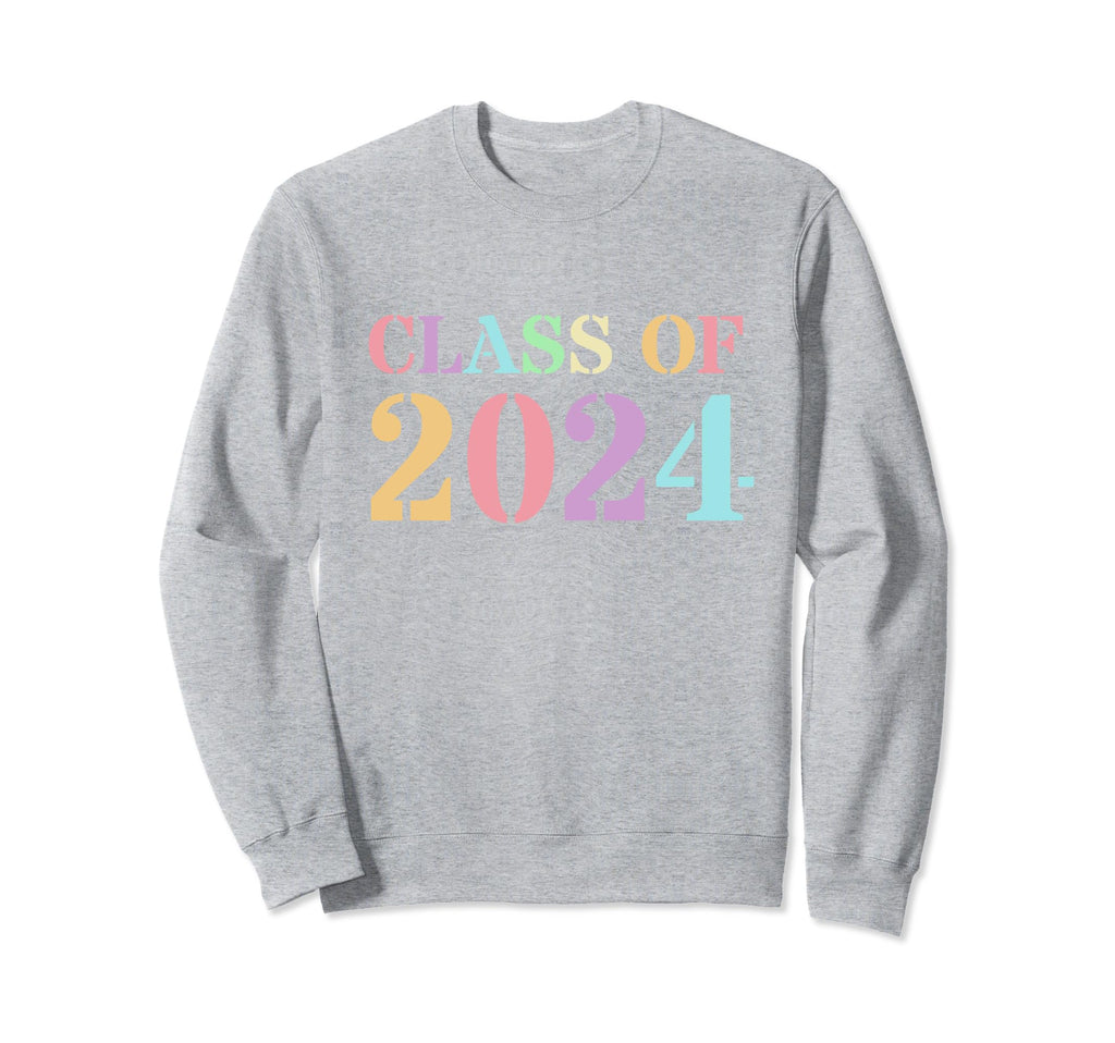 Class 2024 Graduating Class Squad Sweatshirt - Trendy Graphic Men Women - T-Shirt, Sweatshirt, Hoodie