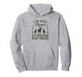 Funny Hunting Deer Im Into Fitness Hoodie - Aesthetic Graphic Unisex - T-Shirt, Sweatshirt, Hoodie