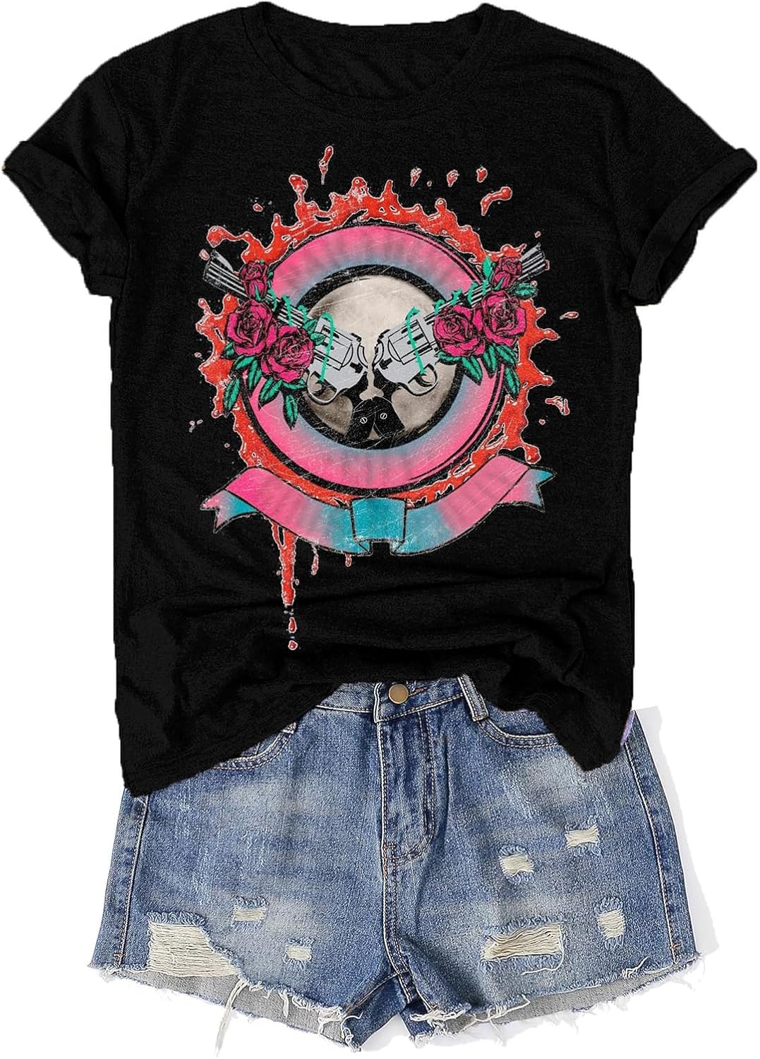 Vintage Band for Women Retro Rock and Roll Graphic - Adult & Kids T-Shirts, Sweatshirts & Hoodies apparel design preview 1
