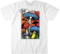 Unisex Adult Eat Me Pop Art Mushrooms - Adult & Kids T-Shirts, Sweatshirts & Hoodies apparel design preview 1