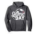 Game Day Soccer Game Day Hoodie - Minimalist Print for Adults - T-Shirt, Sweatshirt, Hoodie