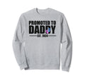 Promoted To Daddy Est 2024 New Sweatshirt - Aesthetic Graphic Men Women - T-Shirt, Sweatshirt, Hoodie