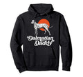 Dalmatian Daddy Funny 80S Dalmatian Dog Dad Hoodie - Unique Graphic Unisex - T-Shirt, Sweatshirt, Hoodie