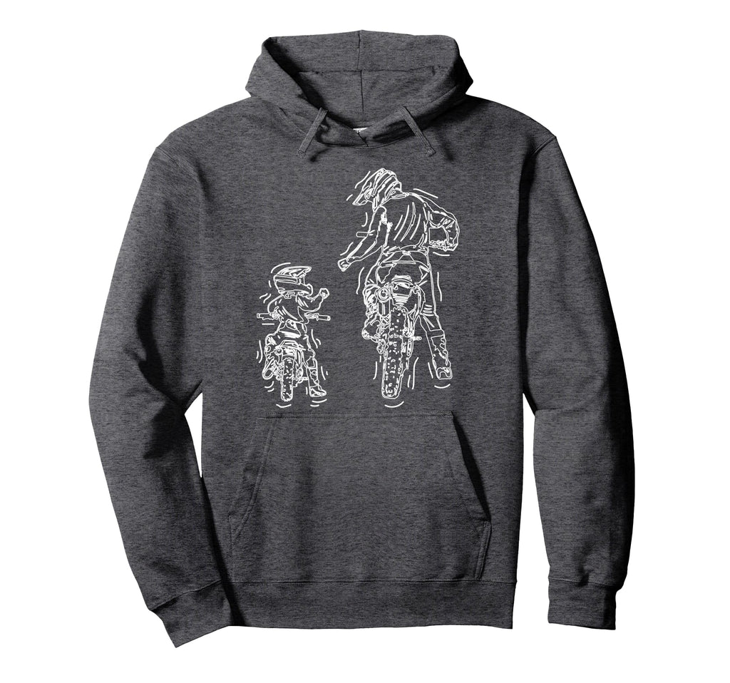 Father Son Dirt Bike Riding Mx Hoodie - Streetwear Style Men Women - T-Shirt, Sweatshirt, Hoodie