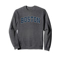 Boston Massachusetts Ma Sports Navy Sweatshirt - Novelty Apparel Men Women - T-Shirt, Sweatshirt, Hoodie