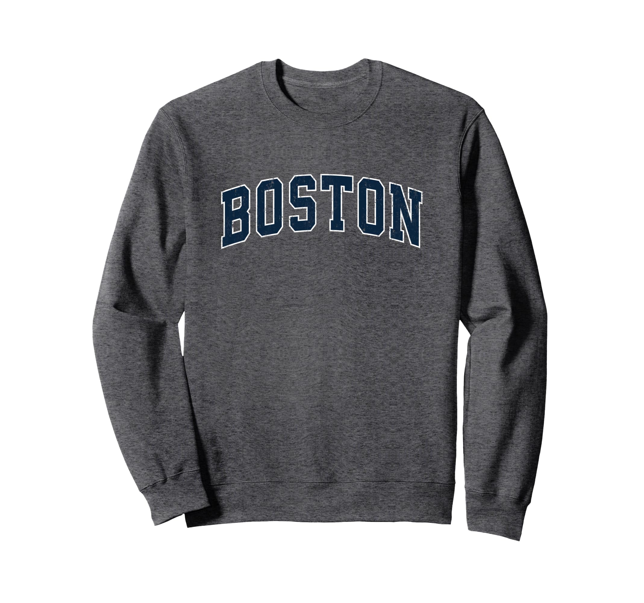 Boston Massachusetts Ma Sports Navy Sweatshirt - Novelty Apparel Men Women - T-Shirt, Sweatshirt, Hoodie