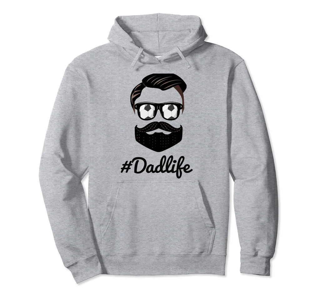 Soccer Dad Life Beard Sunglasses Hoodie - Casual Everyday Wear Unisex - T-Shirt, Sweatshirt, Hoodie