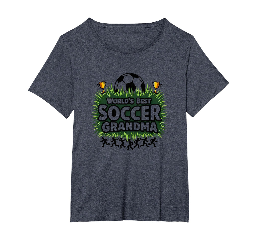 Worlds Best Soccer Grandma Champion T-Shirt - Custom Art Print for Adults - T-Shirt, Sweatshirt, Hoodie