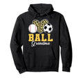 Ball Grandma Soccer Hoodie - Novelty Apparel for Adults - T-Shirt, Sweatshirt, Hoodie