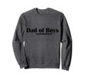 Fathers Day Dad Outnumbered Daddy Sweatshirt - Custom Art Print Men Women - T-Shirt, Sweatshirt, Hoodie