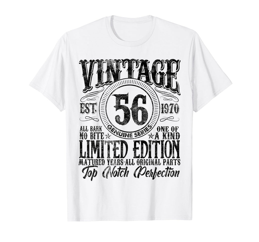 56 Year Old Gifts 1970 56Th Birthday T-Shirt - Aesthetic Graphic Unisex - T-Shirt, Sweatshirt, Hoodie