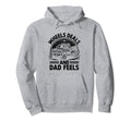 Wheels Deals And Dad Feels Tow Truck Hoodie - Aesthetic Graphic for Adults - T-Shirt, Sweatshirt, Hoodie