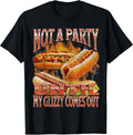 Not A Party Until Glizzy Funny Wiener Hot Dog Meme - Adult & Kids T-Shirts, Sweatshirts & Hoodies apparel design preview 1