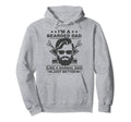 Im Bearded Dad Like Normal Dad Just Hoodie - Novelty Apparel for Adults - T-Shirt, Sweatshirt, Hoodie