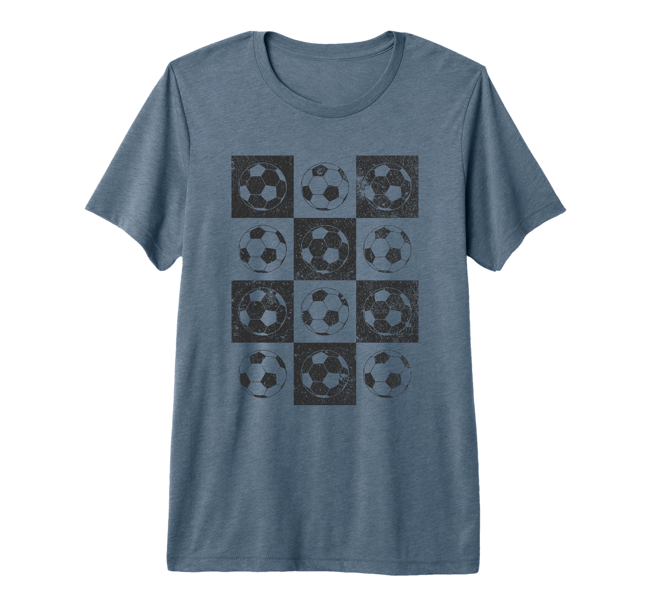Checkerboard Checkered Soccer Lover T-Shirt - Aesthetic Graphic for Adults - T-Shirt, Sweatshirt, Hoodie
