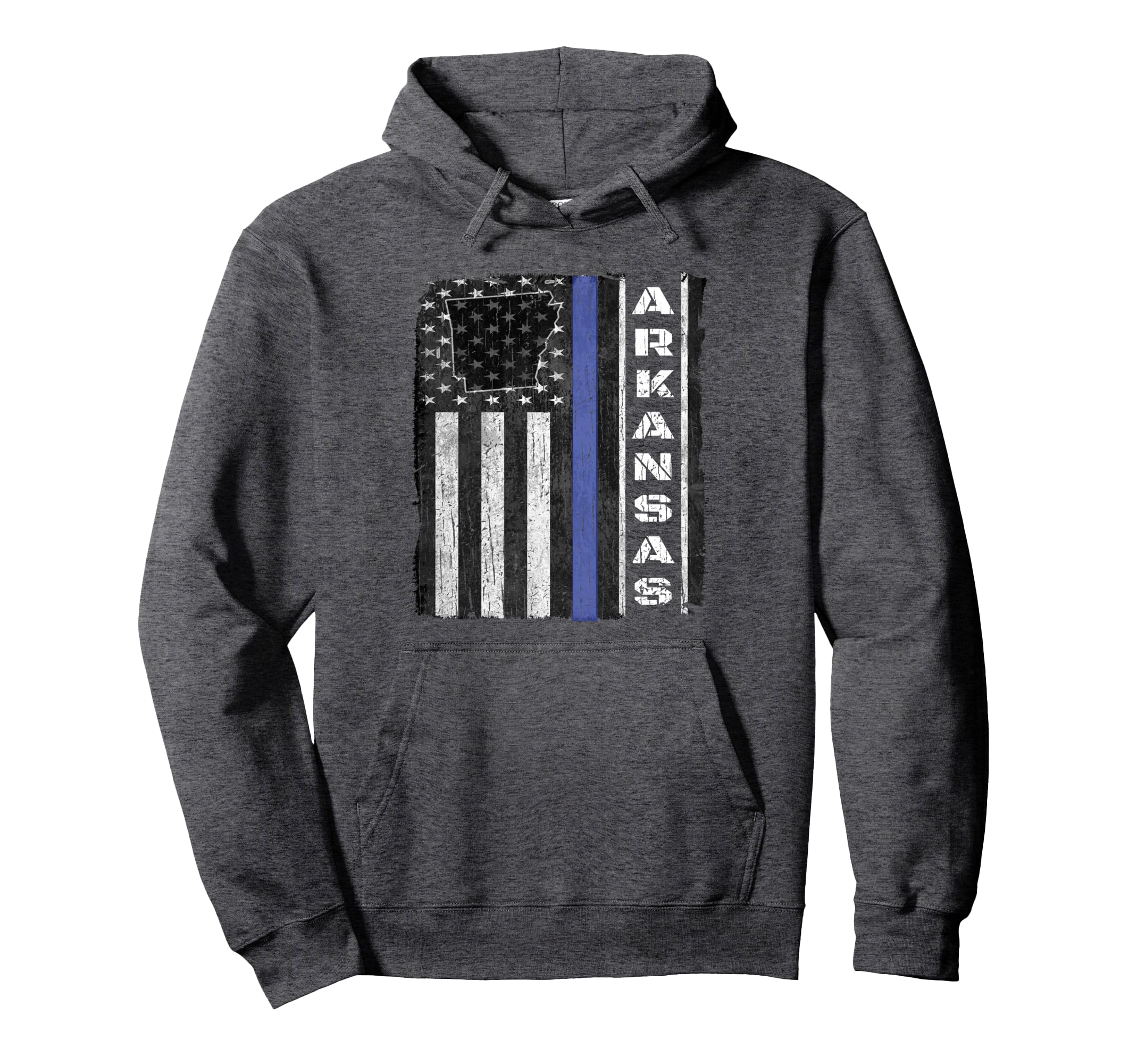 Arkansas Thin Blue Line Police Week Cop Usa Hoodie - Unique Graphic Unisex - T-Shirt, Sweatshirt, Hoodie