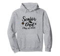 Senior Dad Class 2025 Graduation Hoodie - Aesthetic Graphic for Adults - T-Shirt, Sweatshirt, Hoodie