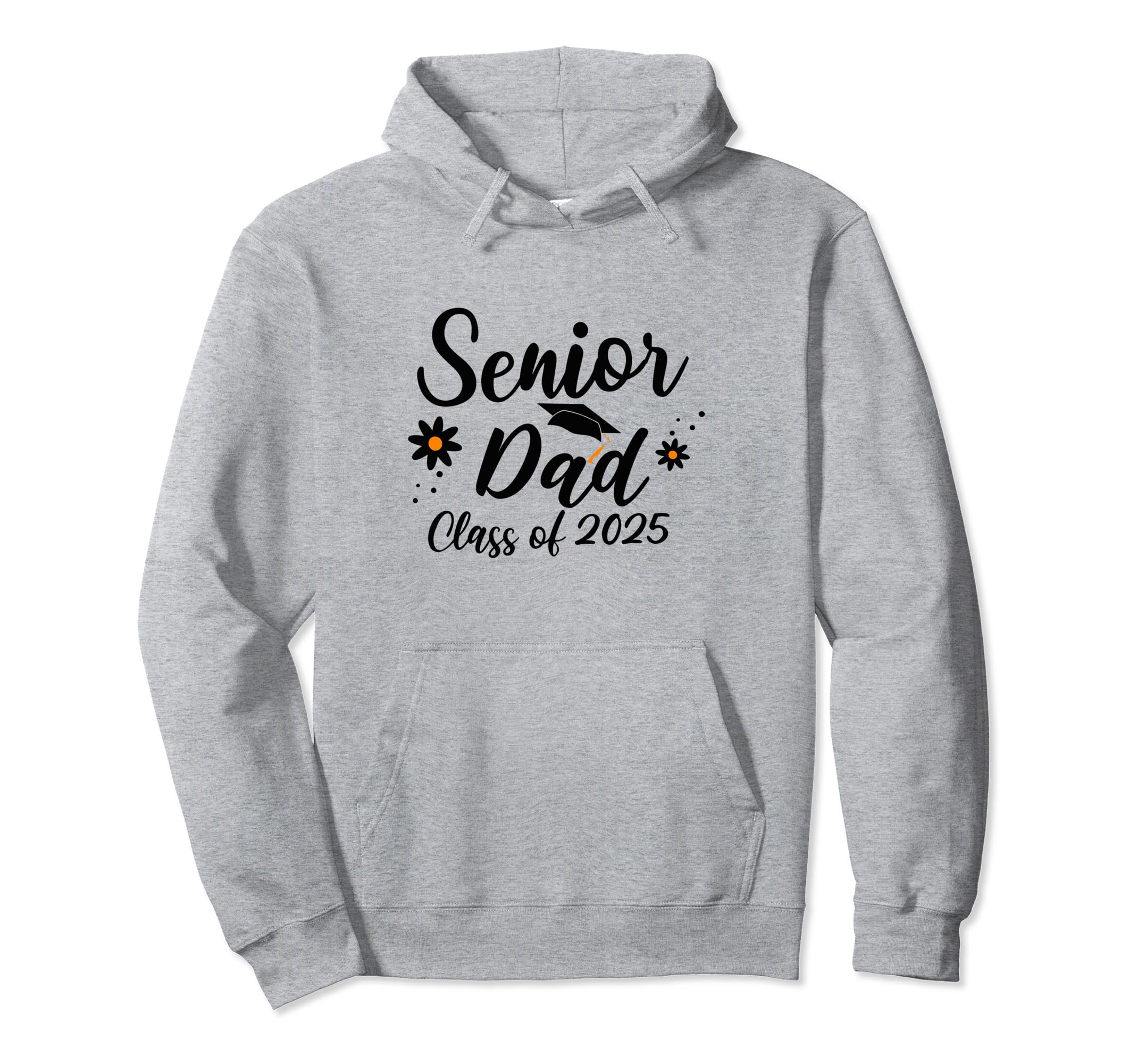 Senior Dad Class 2025 Graduation Hoodie - Aesthetic Graphic for Adults - T-Shirt, Sweatshirt, Hoodie