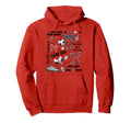 Soccer Mom Daughter Son Heart Field Hoodie - Minimalist Print for Adults - T-Shirt, Sweatshirt, Hoodie