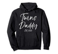 New Twins Dad Gift Twins Reveal Twins Hoodie - Graphic Print Men Women - T-Shirt, Sweatshirt, Hoodie