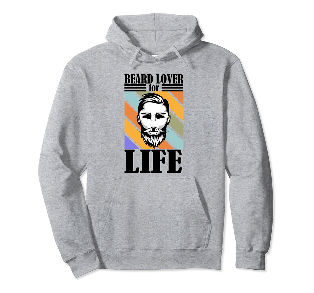 Beard Bearded Mens Dad Daddy Barber Hoodie - Novelty Apparel for Adults - T-Shirt, Sweatshirt, Hoodie