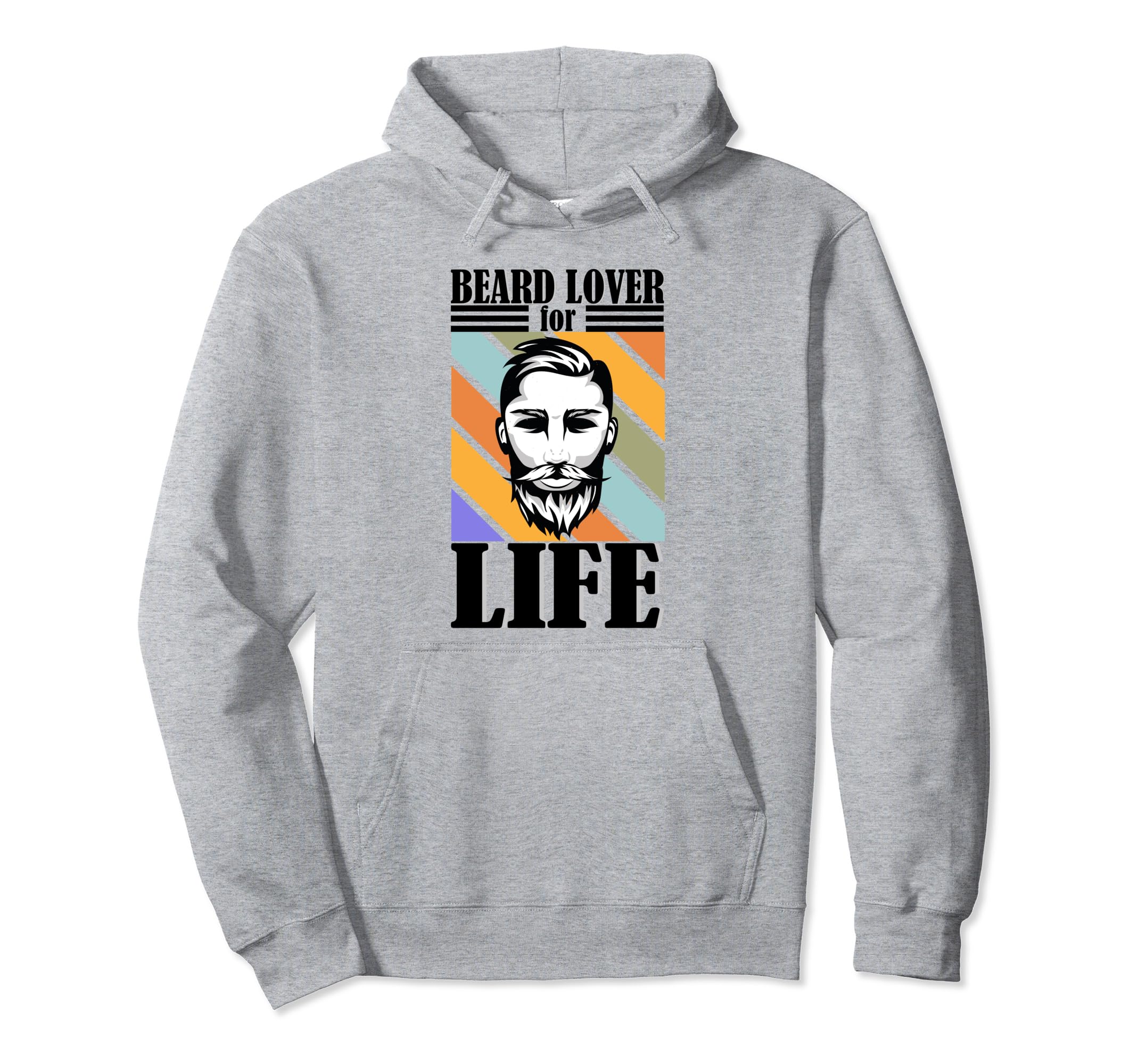 Beard Bearded Mens Dad Daddy Barber Hoodie - Novelty Apparel for Adults - T-Shirt, Sweatshirt, Hoodie