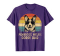 Pembroke Welsh Corgi Dad Dog Lovers T-Shirt - Aesthetic Graphic for Adults - T-Shirt, Sweatshirt, Hoodie