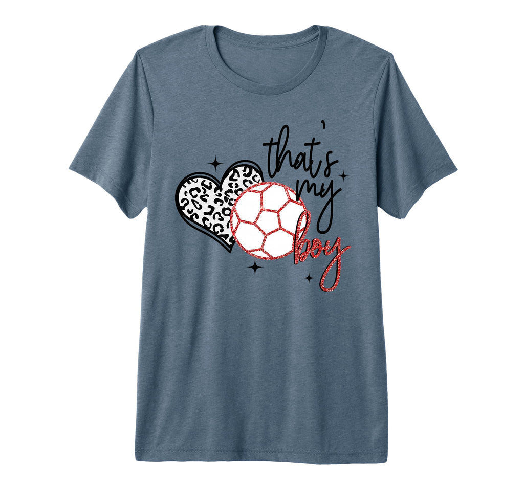 Thats My Leopard Heart Mothers Day T-Shirt - Custom Art Print Unisex - T-Shirt, Sweatshirt, Hoodie