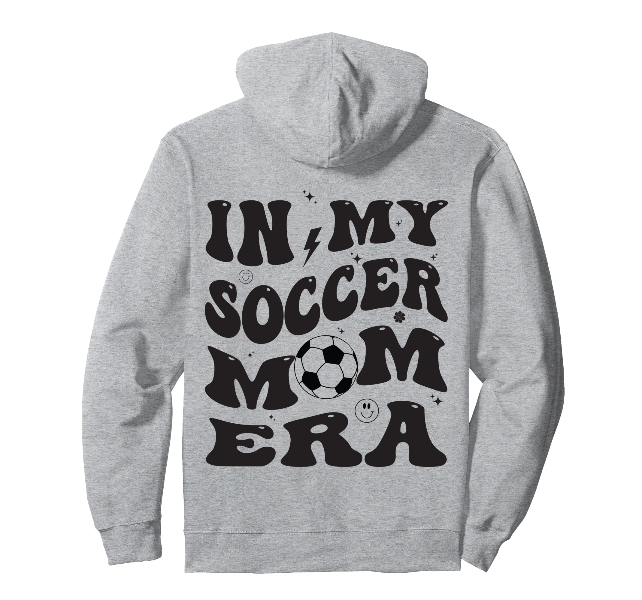 My Soccer Mom Era Groovy Hoodie - Custom Art Print Men Women - T-Shirt, Sweatshirt, Hoodie