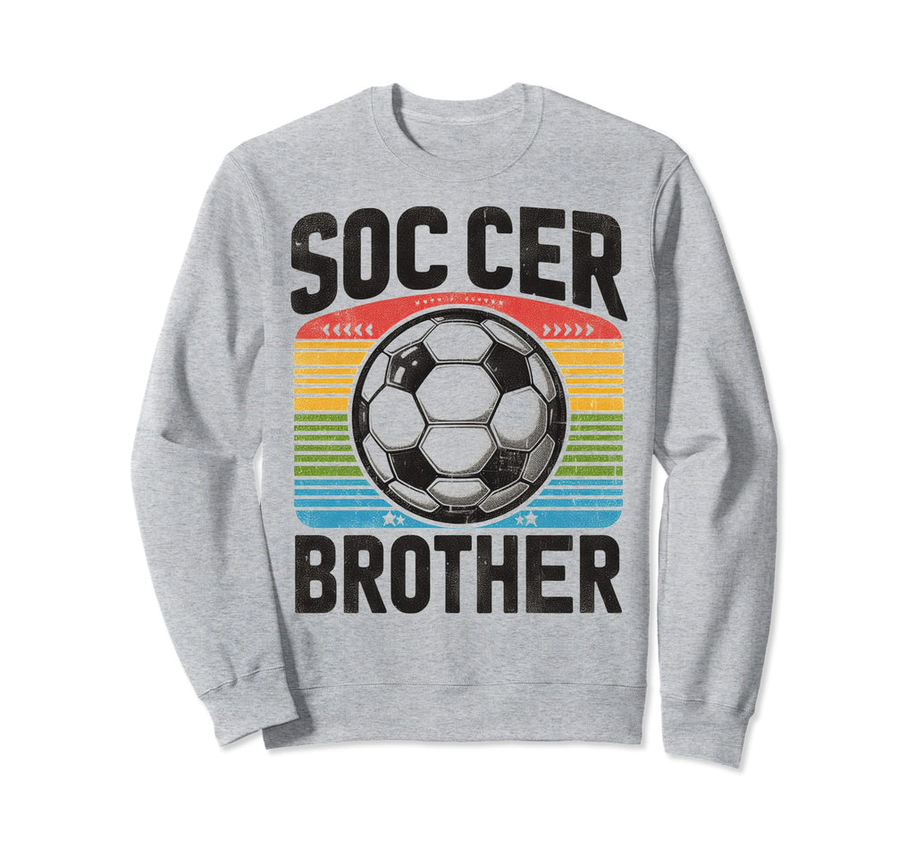Soccer Brother Family Matching Team Sweatshirt - Unique Graphic Unisex - T-Shirt, Sweatshirt, Hoodie