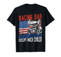 Dirt Track Racing Race Dad American T-Shirt - Novelty Apparel for Adults - T-Shirt, Sweatshirt, Hoodie