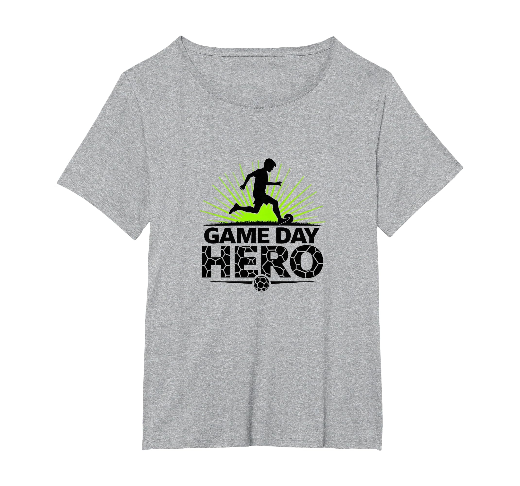 Game Day Hero Soccer Sports Fan Gift T-Shirt - Aesthetic Graphic Men Women - T-Shirt, Sweatshirt, Hoodie