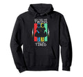 Funny Yes They Are Twins Yes Im Tired Hoodie - Streetwear Style Unisex - T-Shirt, Sweatshirt, Hoodie
