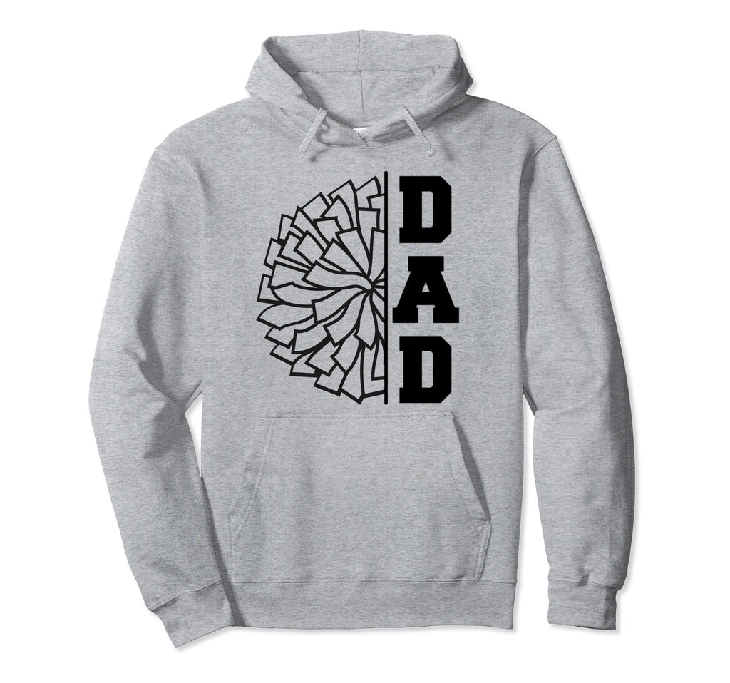 Cheerleading Dad Cheerleader Cheer Dad Hoodie - Custom Art Print Unisex - T-Shirt, Sweatshirt, Hoodie