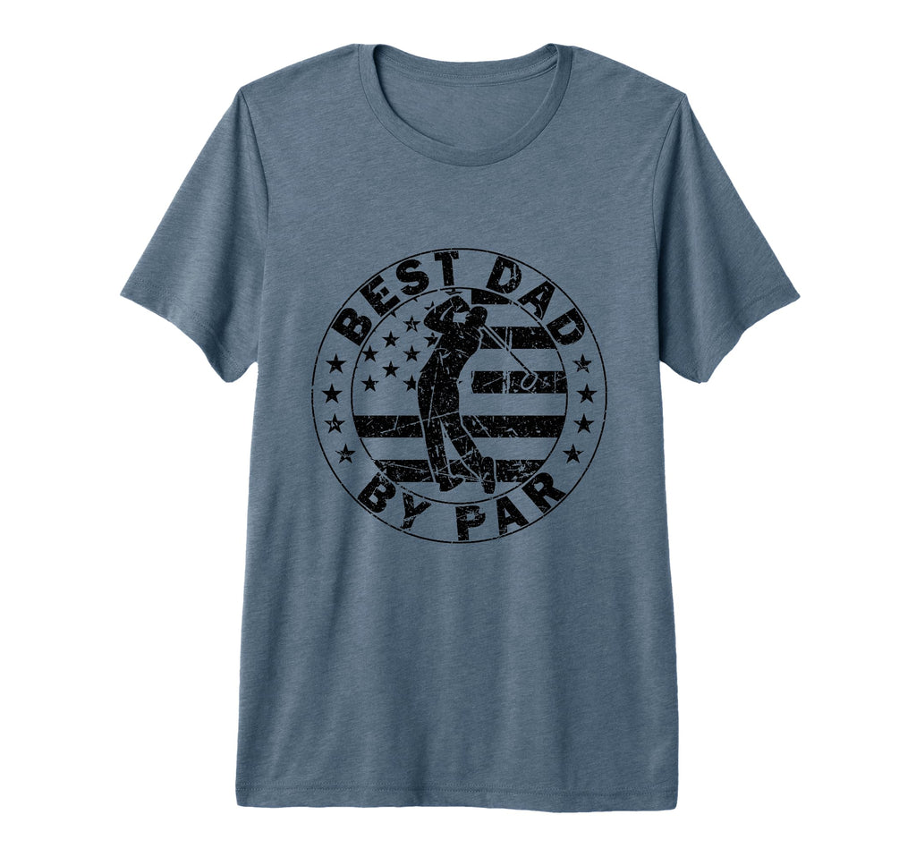 Mens Best Dad Par Funny Golf Dad T-Shirt - Aesthetic Graphic Unisex - T-Shirt, Sweatshirt, Hoodie