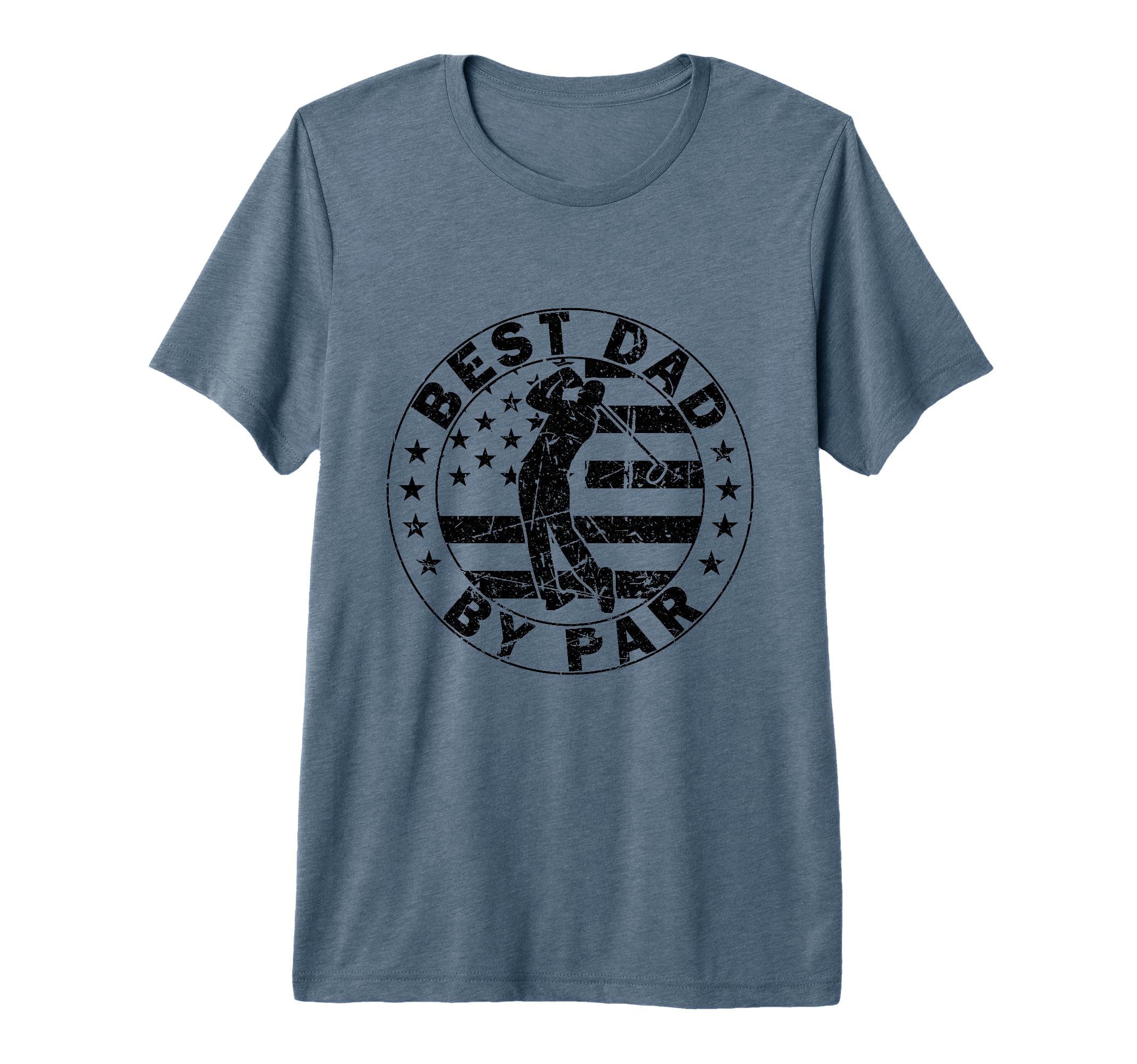 Mens Best Dad Par Funny Golf Dad T-Shirt - Aesthetic Graphic Unisex - T-Shirt, Sweatshirt, Hoodie
