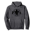 Papa Bear Worlds Best Hugger Funny Hoodie - Minimalist Print Men Women - T-Shirt, Sweatshirt, Hoodie