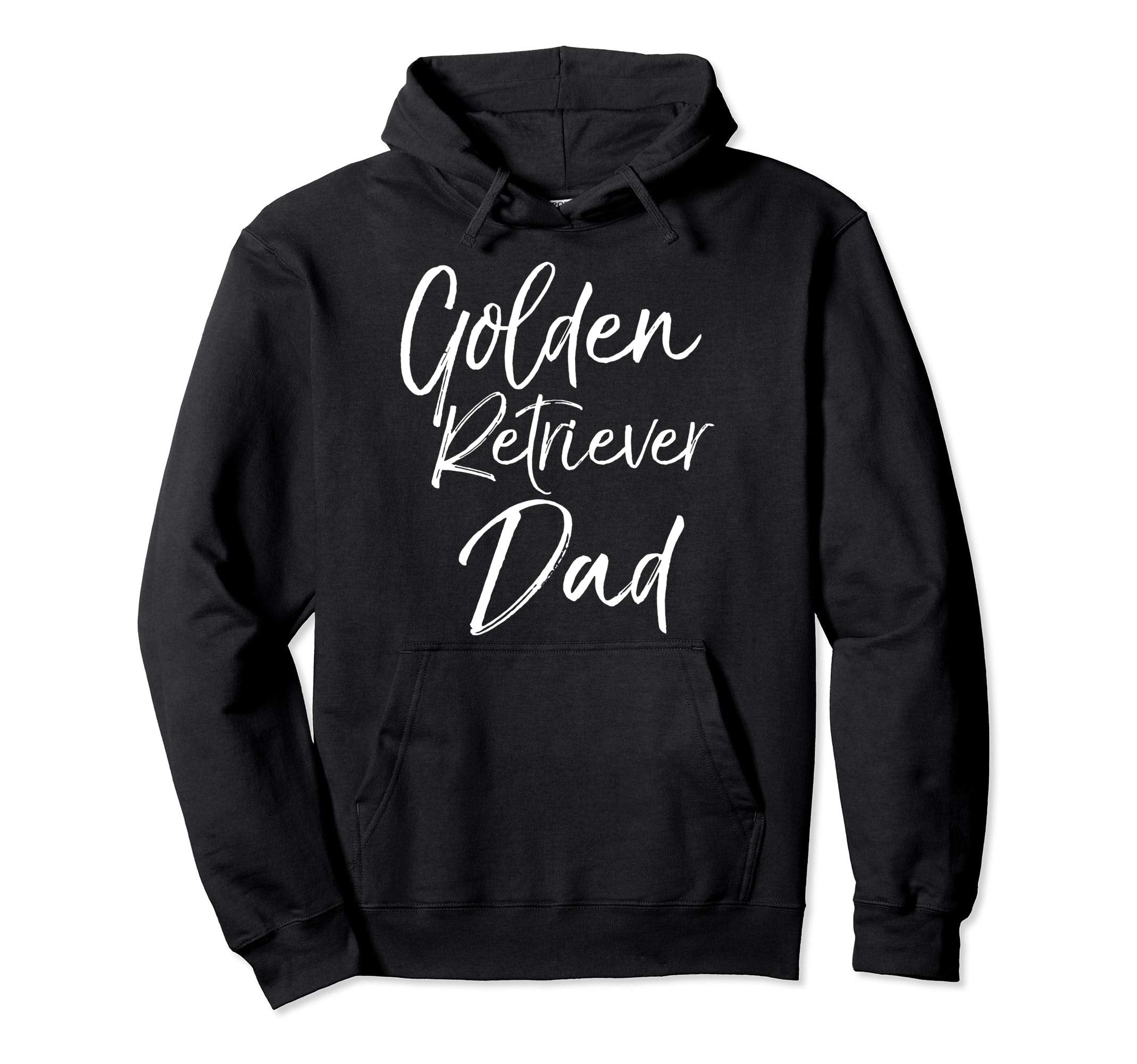 Golden Retriever Dad Fathers Day Hoodie - Aesthetic Graphic for Adults - T-Shirt, Sweatshirt, Hoodie