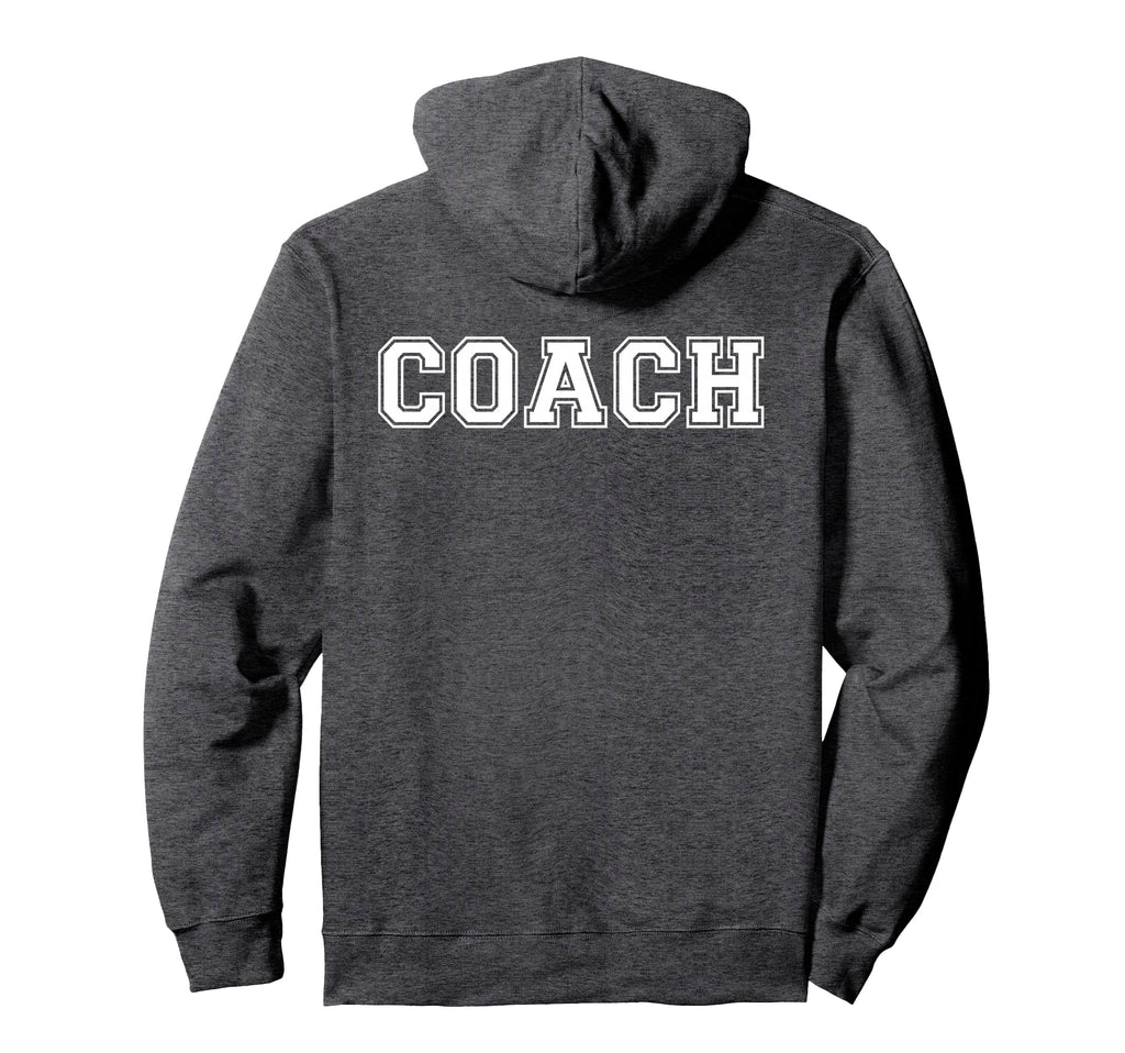 Coach Logo Lettering Back Hoodie - Trendy Graphic for Adults - T-Shirt, Sweatshirt, Hoodie