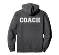 Coach Logo Lettering Back Hoodie - Trendy Graphic for Adults - T-Shirt, Sweatshirt, Hoodie
