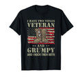 I Have Two Titles Veteran And T-Shirt - Fun Novelty Design for Adults - T-Shirt, Sweatshirt, Hoodie