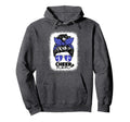 Cheer Mom Cheerleader Mom Blue Messy Bun Hoodie - Streetwear Style Unisex - T-Shirt, Sweatshirt, Hoodie