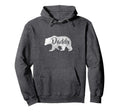 Mens Daddy Bear Camping Hoodie - Custom Art Print for Adults - T-Shirt, Sweatshirt, Hoodie
