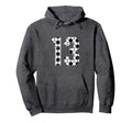 Soccer 13 Love Soccer Mom Favorite Hoodie - Custom Art Print for Adults - T-Shirt, Sweatshirt, Hoodie